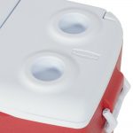 50 Qt. Insulated Modern Red Cooler