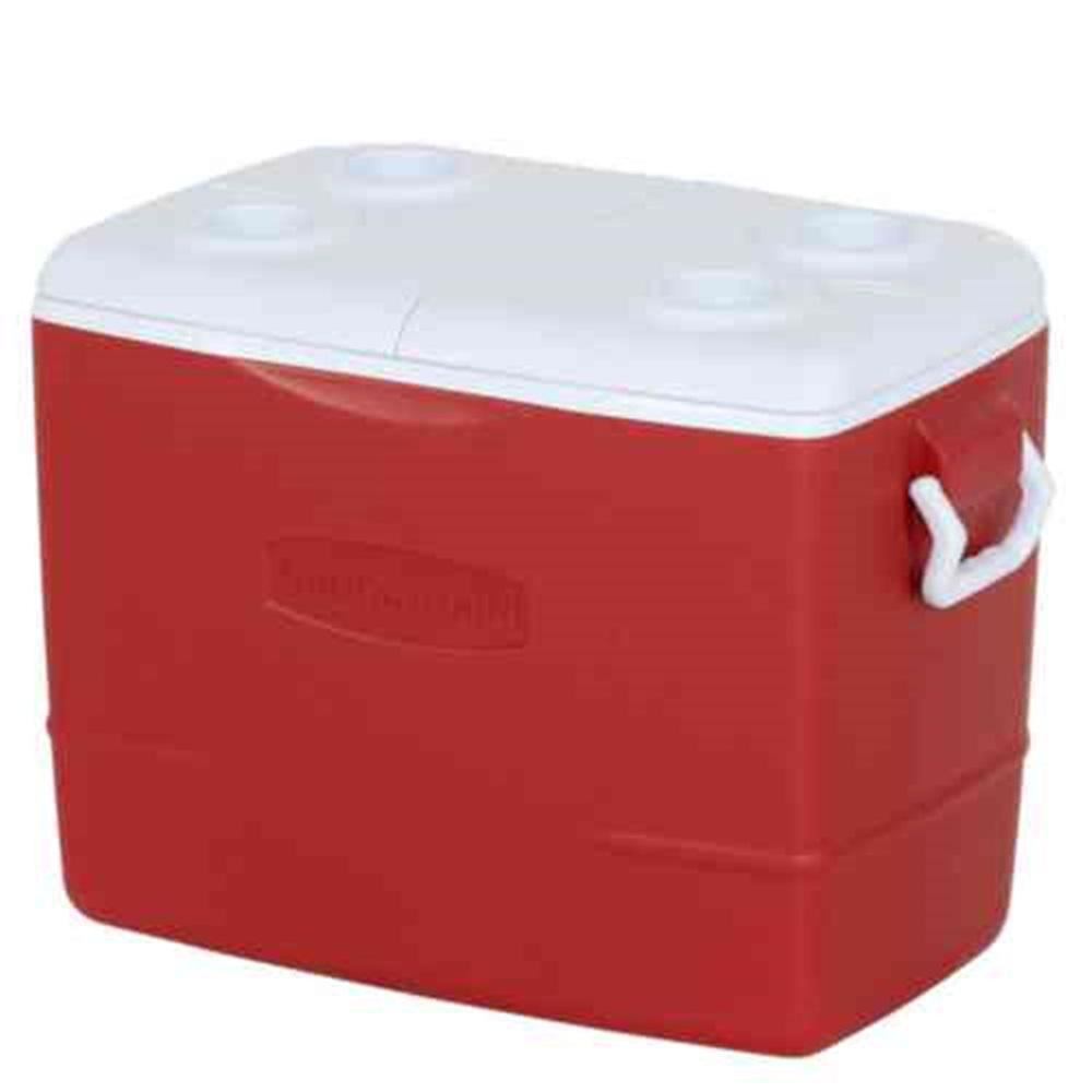 50 Qt. Insulated Modern Red Cooler - Image 4